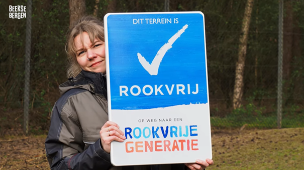 Beekse Bergen met bord
