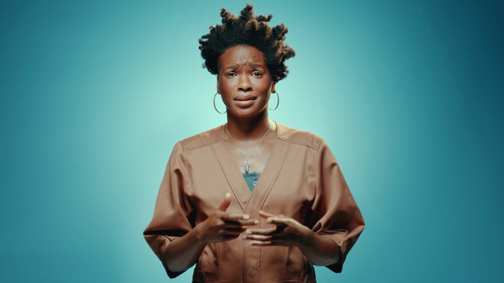 Presentatrice explainer